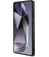 Калъф за Samsung S25 Ultra, Guess Glitter 4G Metal Logo Case, Черен (5)