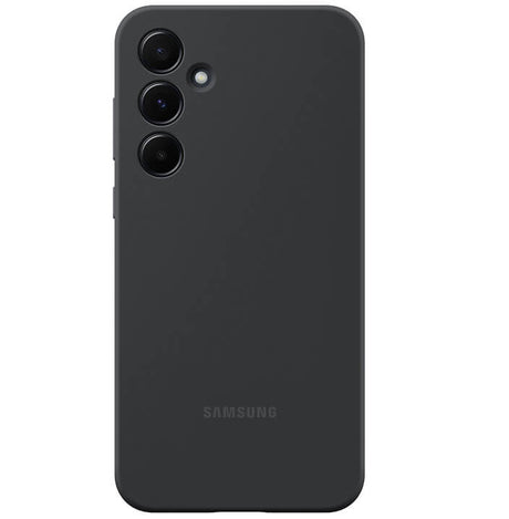 Оригинален Силиконов Калъф за Samsung A35, Silicone Cover Case EF-PA356TBEGWW, Черен
