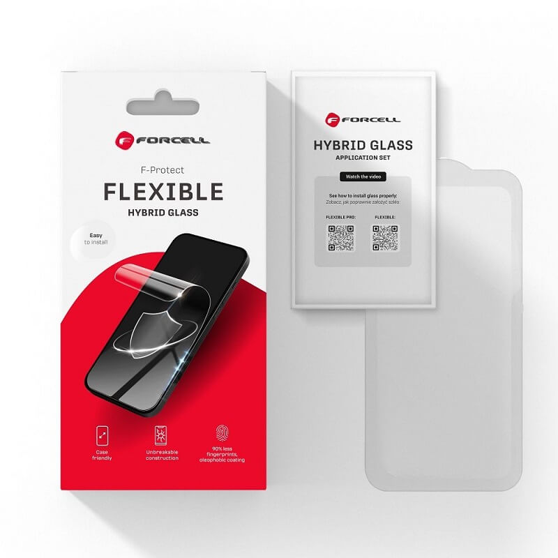 Удароустойчив Протектор за Samsung S25 Ultra Forcell Flexible Nano Glass, Прозрачен (3)