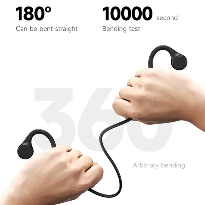 Безжични Слушалки Bone Conduction Sports Headset, Черен (2)