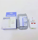 Универсален Мрежови Адаптер за Цял Свят, Travel Adapter 220V, Бял (4)