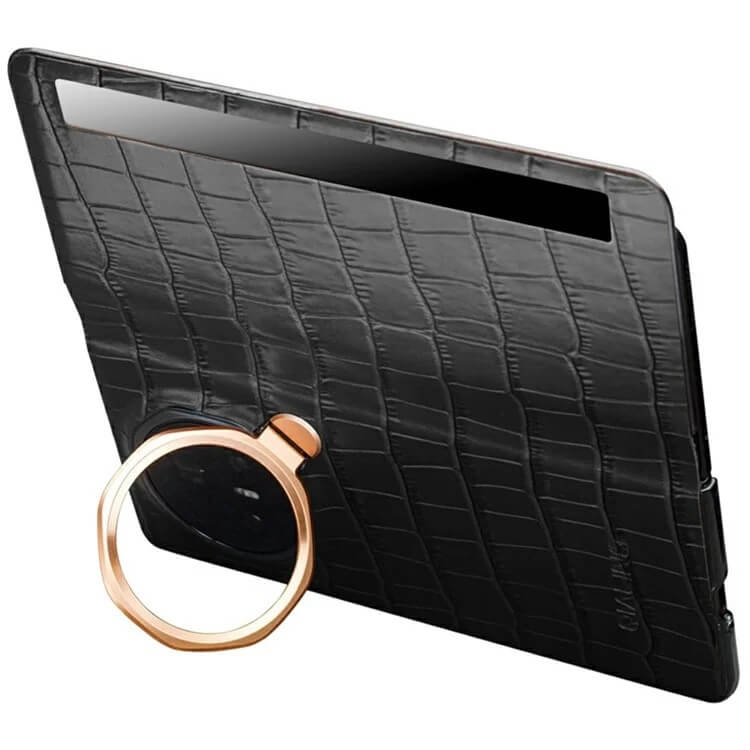 Активен Калъф за Honor Magic V3, Qialino Smart Stand Book Case, Черен (3)