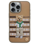 Калъф за iPhone 16 Pro, Zuck Bear San Francisco Fortune Golden State Case, Кафяв