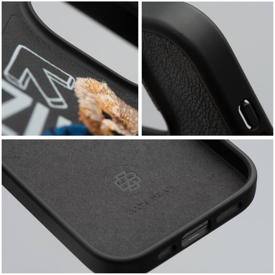Калъф за iPhone 16 Pro, Zuck Bear San Francisco Fortune Social Vibe Case, Син (3)