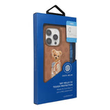 Калъф за iPhone 16 Pro, Zuck Bear Paris Gentleman Bag Case, Кафяв (5)