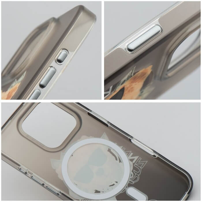 Magsafe Калъф за iPhone 16, Zuck Bear Harold Mag Case, Черен (4)