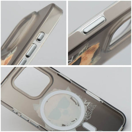 Magsafe Калъф за iPhone 16, Zuck Bear Harold Mag Case, Черен (4)