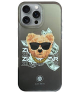 Magsafe Калъф за iPhone 16, Zuck Bear Harold Mag Case, Черен