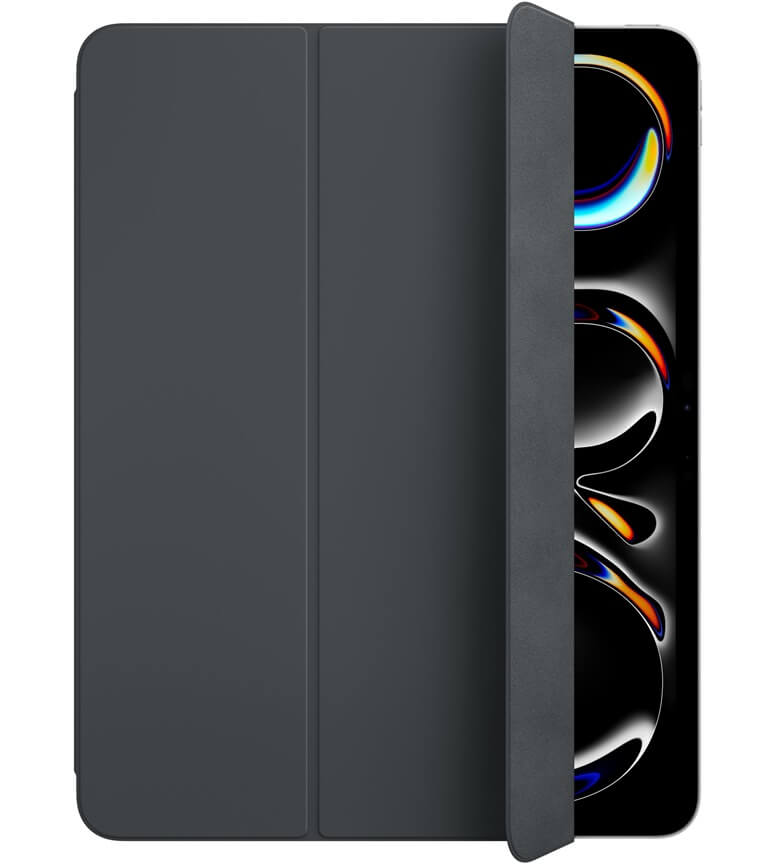 Оригинален Калъф за iPad Pro 13 2025-2024, Apple Smart Folio Case MWK33ZM/A, Черен (2)