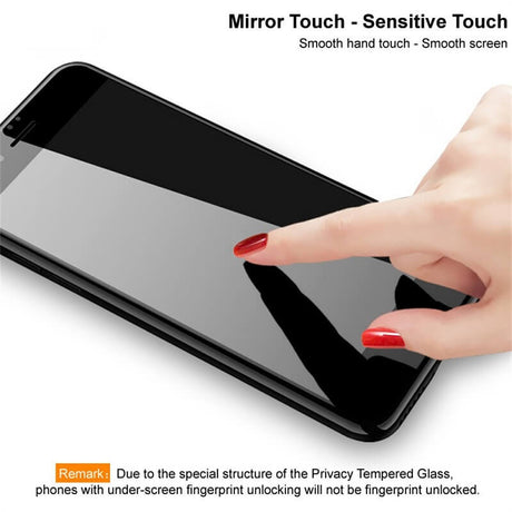 Затъмняващ Протектор за Huawei Mate X6, Imak Privacy Anti-Spy Glass, Черен (7)