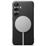 Magsafe Силиконов Калъф за Samsung S25, Ringke Onyx Case, Черен (3)
