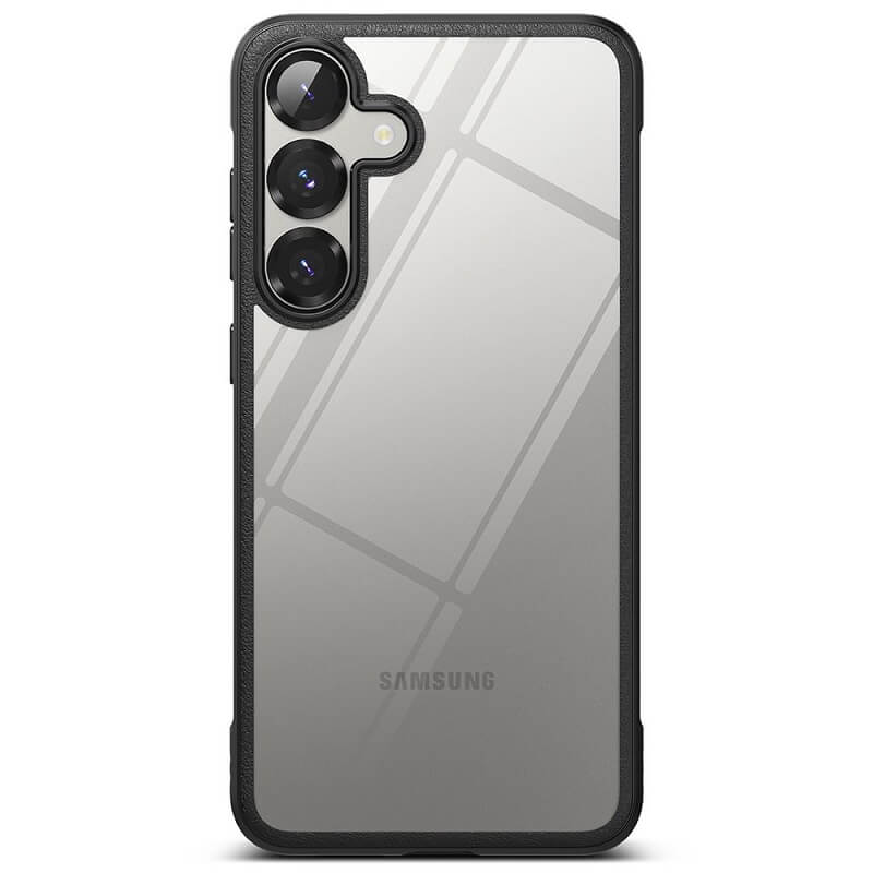Противоударен Калъф за Samsung S25, Ringke Fusion Bold Case, Черен (3)