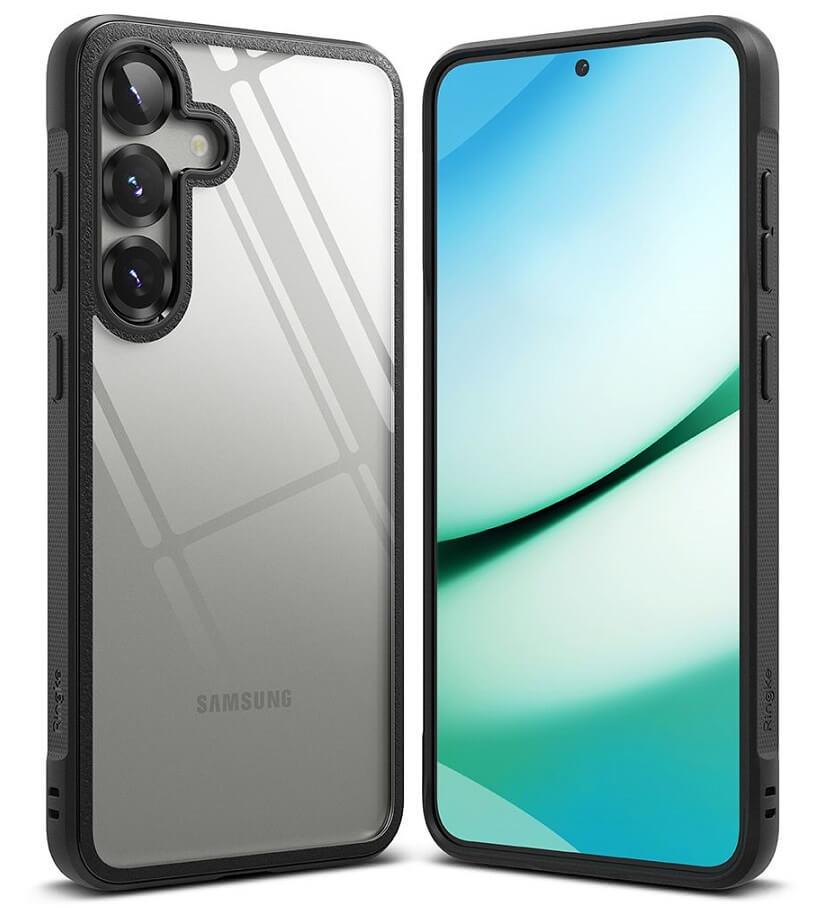 Противоударен Калъф за Samsung S25, Ringke Fusion Bold Case, Черен (2)