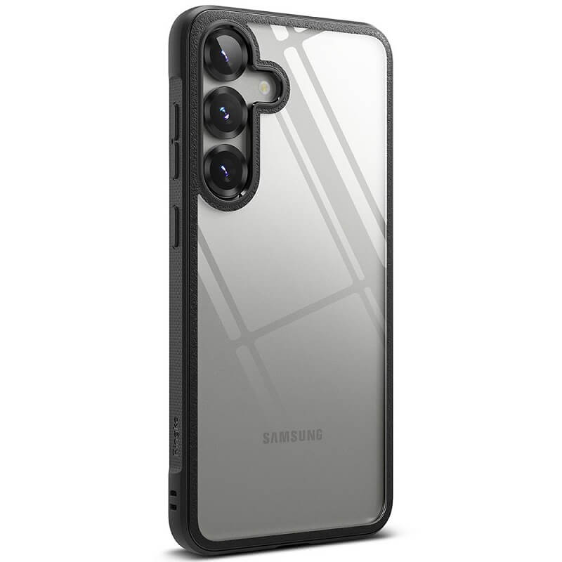 Противоударен Калъф за Samsung S25, Ringke Fusion Bold Case, Черен (4)