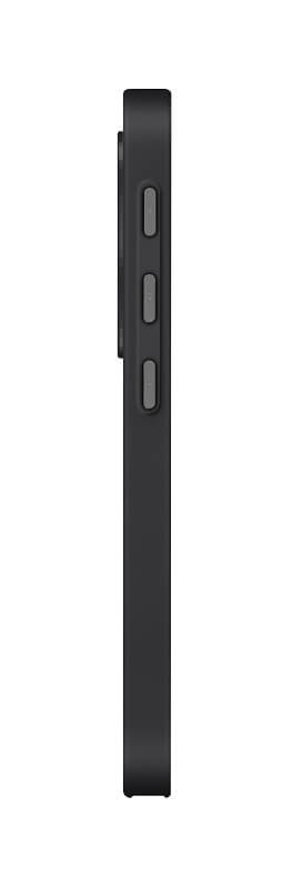 Magsafe Калъф за Samsung S25 Ultra, Pitaka PIN Button Black-Grey Plain Case, Черен (4)