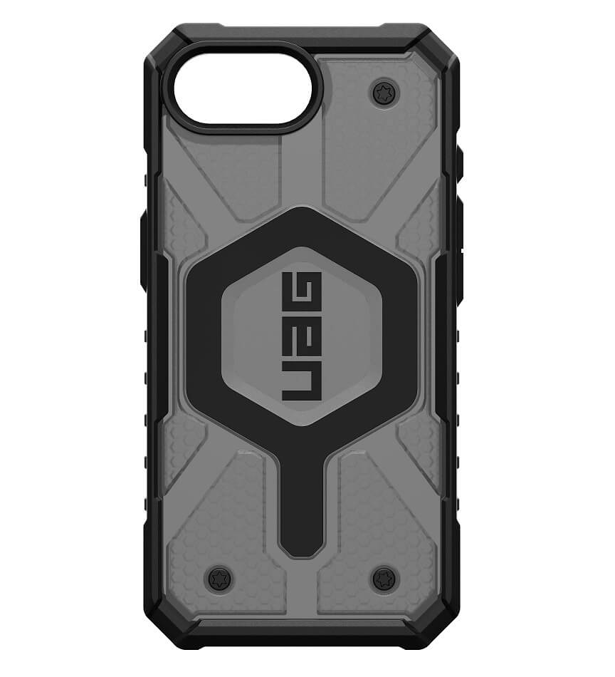 Magsafe Противоударен Калъф за iPhone 17e/ 16e, UAG Pathfinder Clear Case, Сив (2)