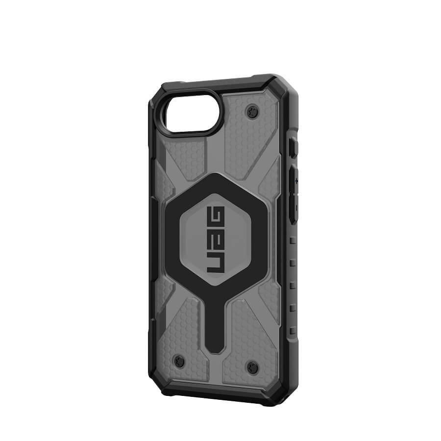 Magsafe Противоударен Калъф за iPhone 17e/ 16e, UAG Pathfinder Clear Case, Сив (4)