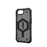 Magsafe Противоударен Калъф за iPhone 17e/ 16e, UAG Pathfinder Clear Case, Сив (4)
