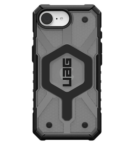 Magsafe Противоударен Калъф за iPhone 17e/ 16e, UAG Pathfinder Clear Case, Сив