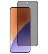 Затъмняващ Протектор за Xiaomi 15, Privacy High Aluminium Glass, Черен