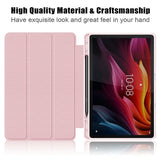 Калъф за Lenovo Tab K11 Plus 11.5", Rugged Hybrid Pen Case, Розов (3)
