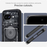 Хибриден Калъф за Google Pixel 9A, Spigen Zero One Ultra Hybrid Case, Черен (9)