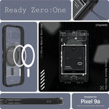 Хибриден Калъф за Google Pixel 9A, Spigen Zero One Ultra Hybrid Case, Черен (8)