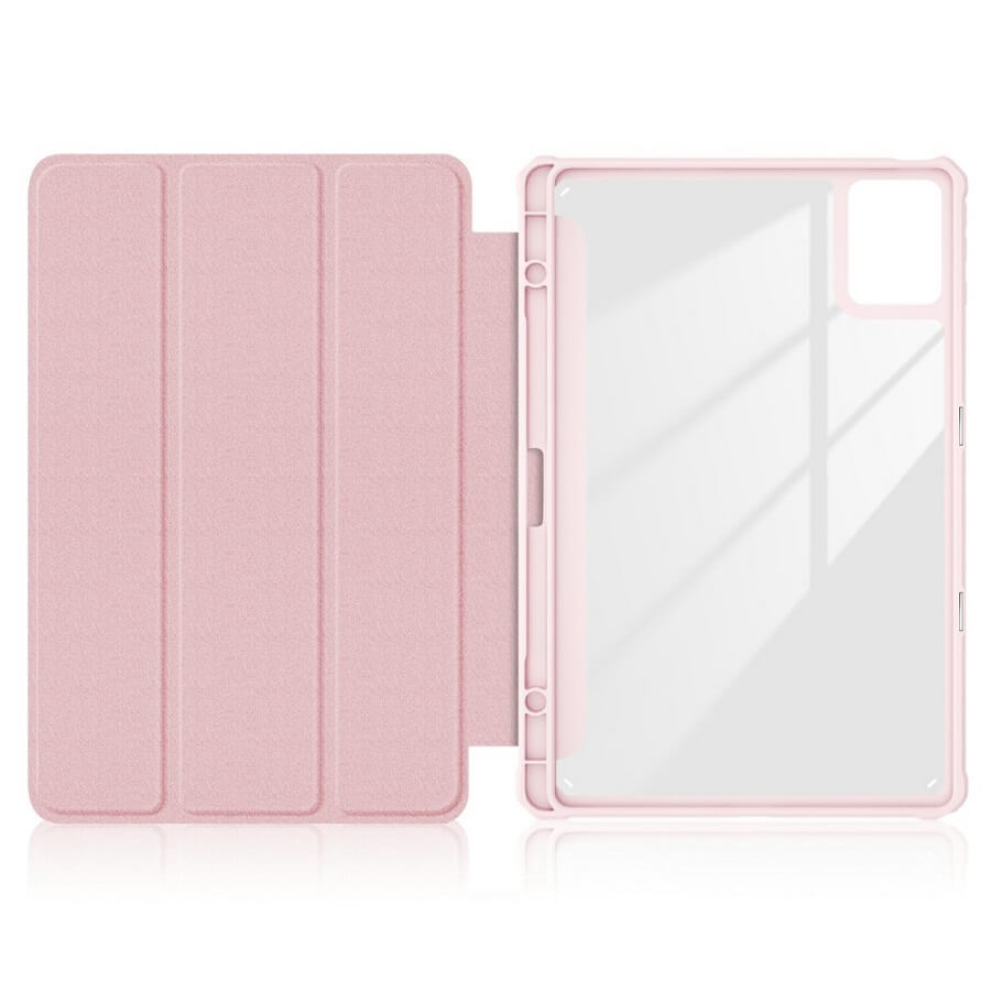 Калъф за Lenovo Tab K11 Plus 11.5", Rugged Hybrid Pen Case, Розов (2)