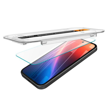 Стъклен Протектор за Google Pixel 9A, Spigen EZ Fit Glass 2бр., Прозрачен (6)
