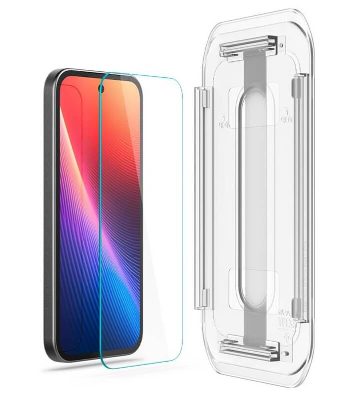 Стъклен Протектор за Google Pixel 9A, Spigen EZ Fit Glass 2бр., Прозрачен (2)