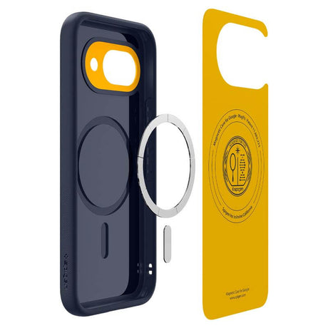 Magsafe Калъф за Google Pixel 9A, Spigen Nano Pop Case, Син (7)
