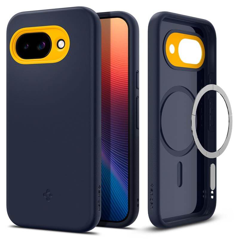 Magsafe Калъф за Google Pixel 9A, Spigen Nano Pop Case, Син (3)