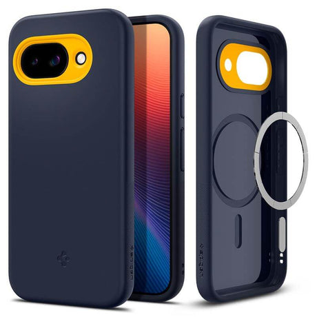 Magsafe Калъф за Google Pixel 9A, Spigen Nano Pop Case, Син (3)