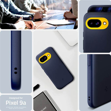 Magsafe Калъф за Google Pixel 9A, Spigen Nano Pop Case, Син (8)