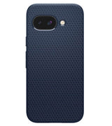 Противоударен Силиконов Калъф за Google Pixel 9A, Spigen Liquid Air Case, Син (2)