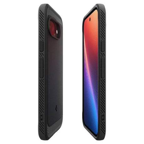 Magsafe Противоударен Калъф за Google Pixel 9A, Spigen Rugged Armor Magsafe Case, Черен (6)