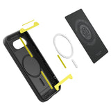 Magsafe Противоударен Калъф за Google Pixel 9A, Spigen Rugged Armor Magsafe Case, Черен (8)