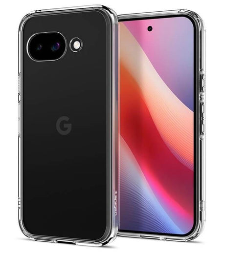 Противоударен Калъф за Google Pixel 9A, Spigen Ultra Hybrid Case, Прозрачен
