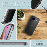 Противоударен Калъф за Google Pixel 9A, Spigen Ultra Hybrid Case, Прозрачен (8)