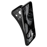 Противоударен Силиконов Калъф за Google Pixel 9A, Spigen Liquid Air Case, Черен (5)