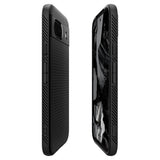 Противоударен Силиконов Калъф за Google Pixel 9A, Spigen Liquid Air Case, Черен (7)
