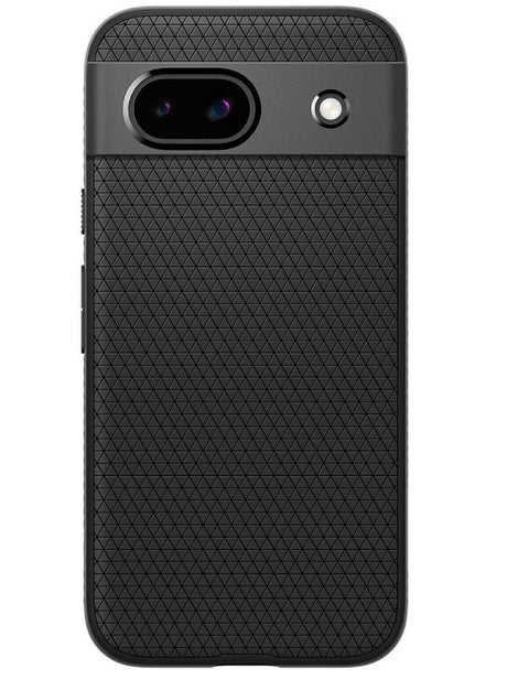 Противоударен Силиконов Калъф за Google Pixel 9A, Spigen Liquid Air Case, Черен (2)