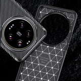 Силиконов Калъф за Xiaomi 15 Ultra, New Carbon Case, Черен (6)