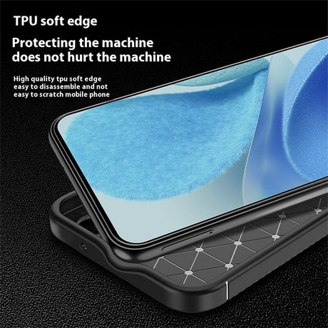Силиконов Калъф за Xiaomi 15 Ultra, New Carbon Case, Черен (2)
