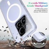 Magsafe Калъф за Xiaomi 15 Pro, Magnetic Acrylic Clear Case, Прозрачен (6)