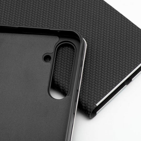 Луксозен Калъф за Xiaomi Redmi Note 14 4G, Luna Book Case, Черен (3)