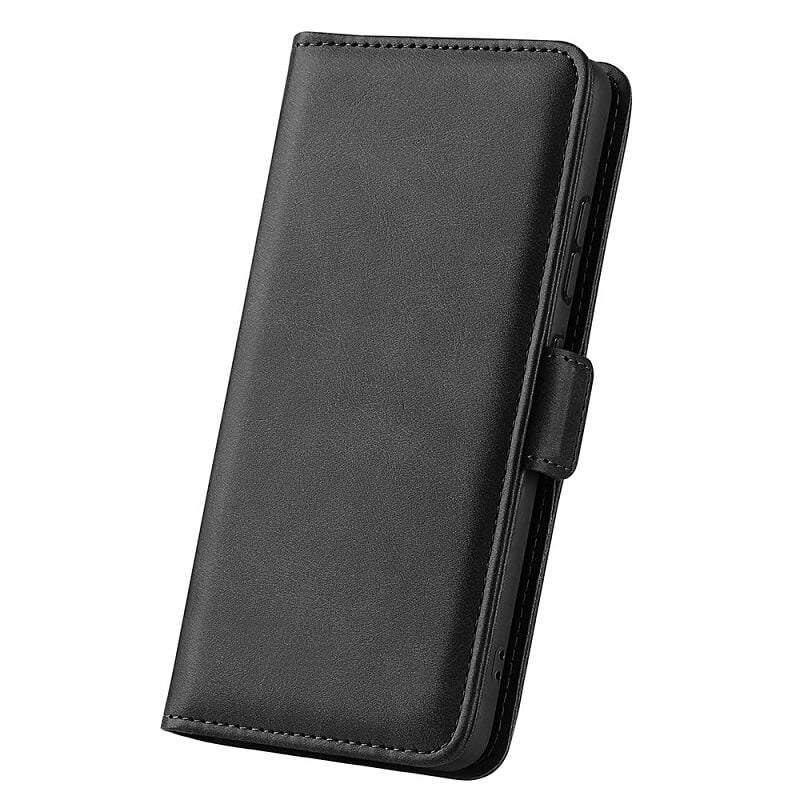 Кожен Калъф с Джобове за Xiaomi 15 Pro, Wallet Book Case, Черен (7)
