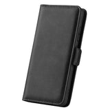 Кожен Калъф с Джобове за Xiaomi 15, Wallet Book Case, Черен (8)