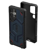 MagSafe Противоударен Калъф за Samsung S25 Ultra, UAG Monarch Pro Kevlar Case, Син (2)