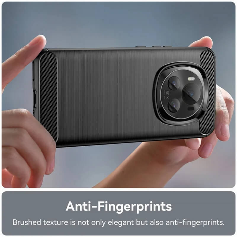 Противоударен Калъф за Xiaomi 15, Premium Carbon Case, Черен (6)